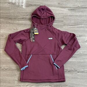 Fayettechill Leah Hoodie. Plum, XS, BNWT